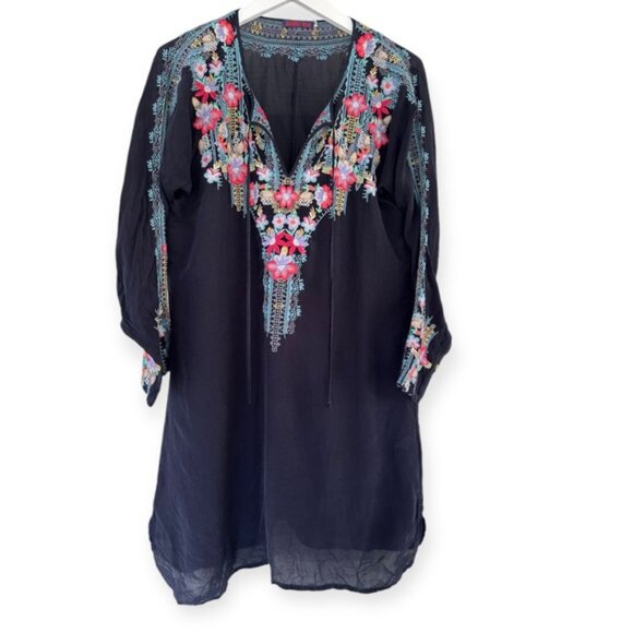 Johnny Was • Tanyah Embroidered Dress - Picture 2 of 10